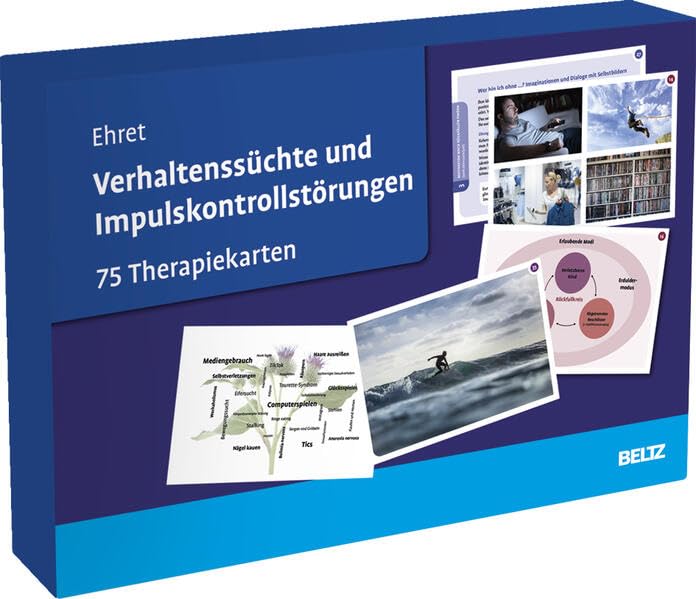 Verhaltenssüchte und Impulskontrollstörungen: 75 Therapiekarten. Kartenset mit 75 Karten...